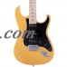 Ktaxon Glarry ST Burning Fire 22 Frets Basswood Beginner Electric Guitar w/ Accessories 8 Colors   